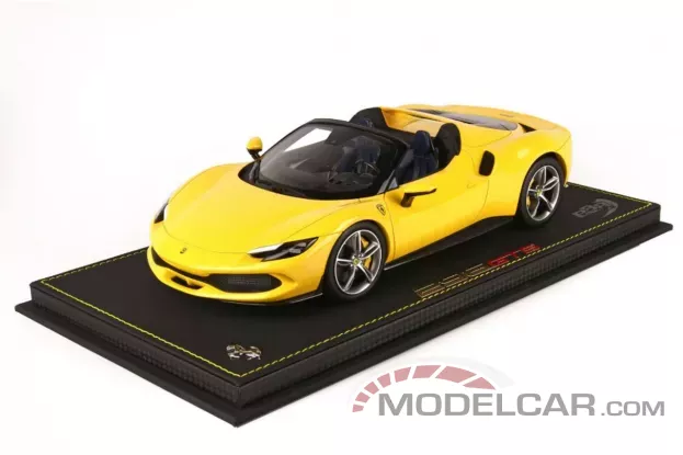 BBR Ferrari 296 GTS Modena Yellow 1:18 P18215C