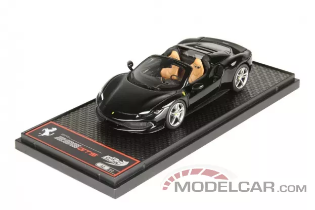 BBR Ferrari 296 GTS New Black Daytona 1:43 BBRC268F