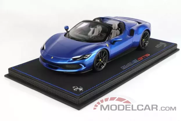 BBR Ferrari 296 GTS Rancing Blue 1:18 P18215F