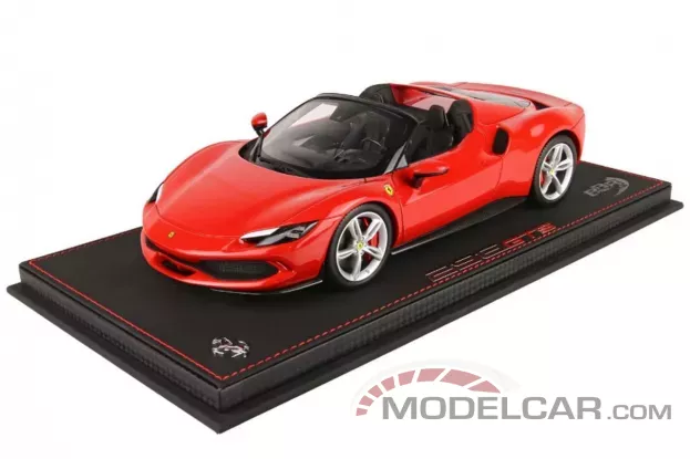 BBR Ferrari 296 GTS Red Corsa 322 1:18 P18215D