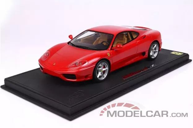 BBR Ferrari 360 Modena 1999 Rosso Corsa 322 F1 Gear Box 1:18 P18172A