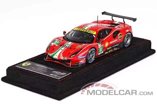 BBR Ferrari 488 GTE LMGTE Team AF Corse Wins Le Mans 2021 Car No. 51 1:43 BBRC266A