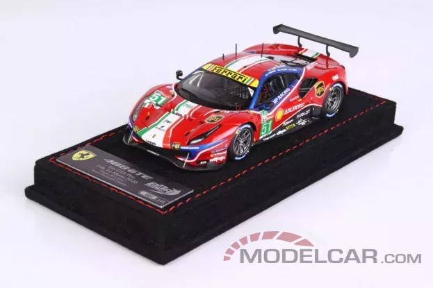 BBR Ferrari 488LM GTE PRO Team AF Corse 24H Le Mans 2020 1:43 BBRC252