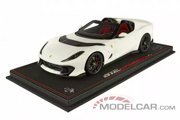 BBR Ferrari 812 Competizione A Avus White 1:18 P18209E1
