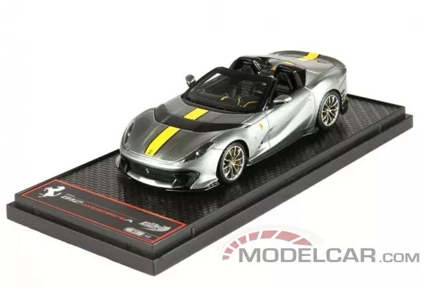 BBR Ferrari 812 Competizione A Coburn Grey 1:18 BBRC263B