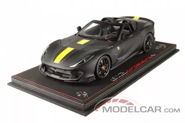 BBR Ferrari 812 Competizione A Matt Black 1:18 P18209I