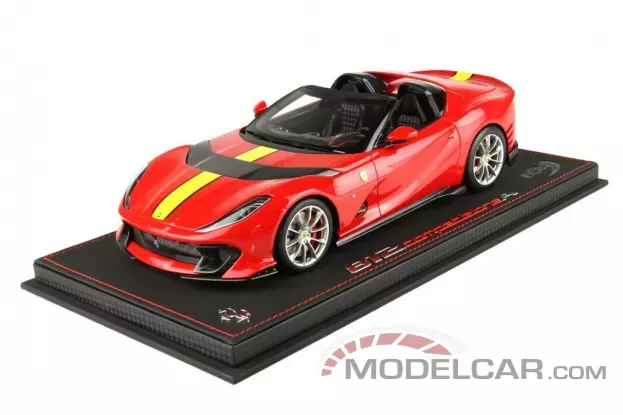 BBR Ferrari 812 Competizione A Red Corsa 322 1:18 P18209C