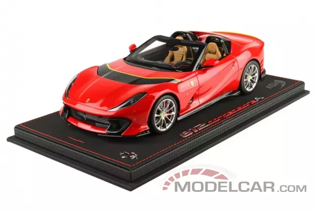 BBR Ferrari 812 Competizione A Red Corsa 322 1:18 P18209D
