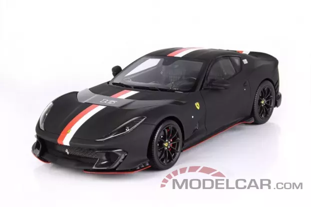 BBR Ferrari 812 Competizione Matt Black 1:18 BBR1218