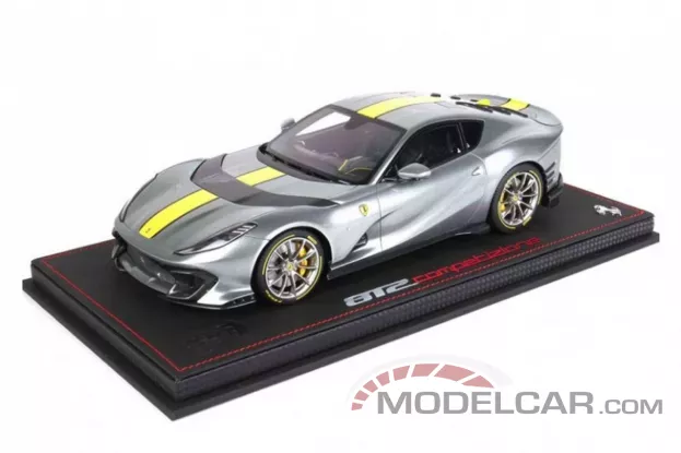 BBR Ferrari 812 Competizione Metallic Coburn Grey 1:18 P18207A