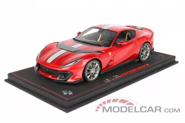 BBR Ferrari 812 Competizione Metallic Imola Red 1:18 P18207C