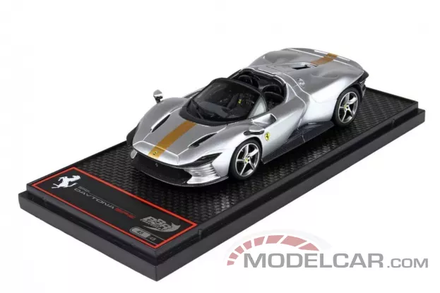 BBR Ferrari Daytona SP3 Serie Icona Argento Nurburgring 1:43 BBRC267G
