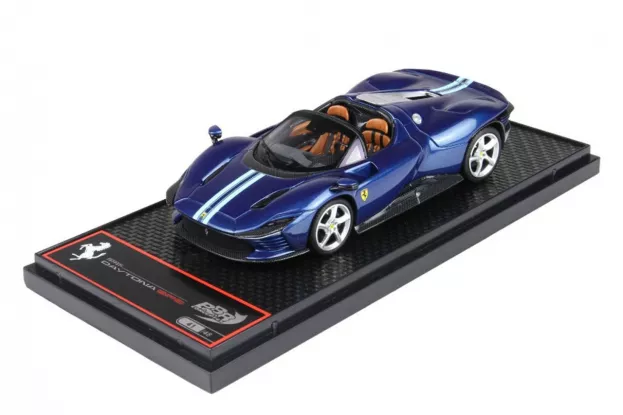 BBR Ferrari Daytona SP3 Serie Icona Blu Abu Dhabi 1:43 BBRC267F
