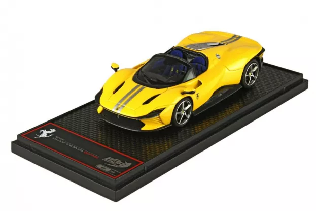 BBR Ferrari Daytona SP3 Serie Icona Modena Yellow 1:43 BBRC267D