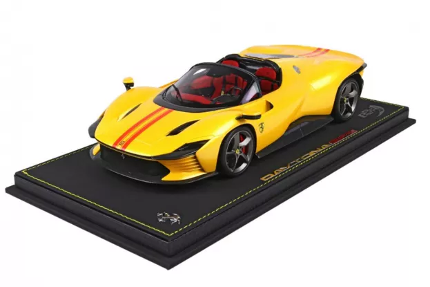 BBR Ferrari Daytona SP3 Serie Icona Yellow Tristrato 1:18 P18214GTST