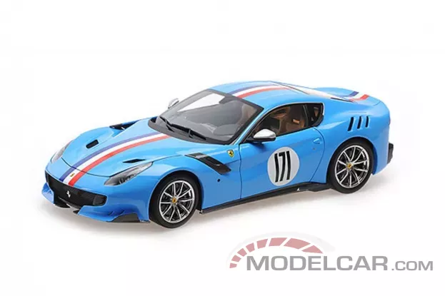 BBR Ferrari F12 TDF 2015 Blue 1:18 BBR182108