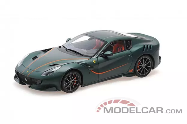 BBR Ferrari F12 TDF 2015 Verde Gb Opaco 1:18 BBR182105