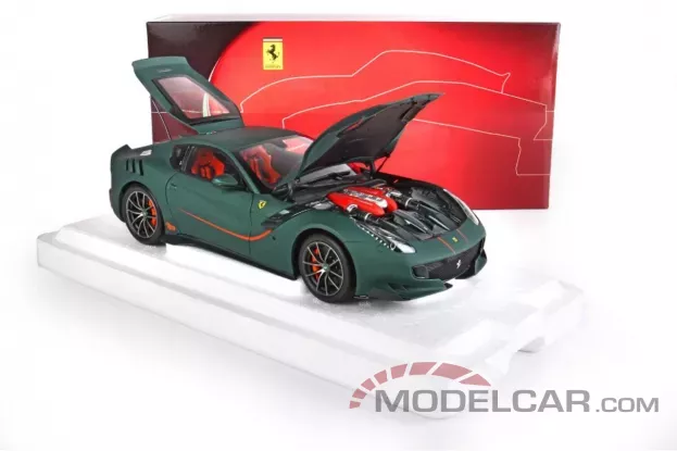 BBR Ferrari F12 TDF Matt Green 1:18 BBR182105DIE