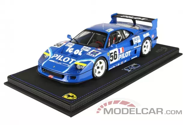 BBR Ferrari F40 LM Le Mans 1996 Pilot Pen Racing 1:18 P18139H