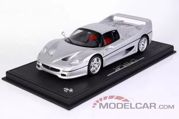 BBR Ferrari F50 Coupe 1995 Argento Nurburgring 101 C 1:18 P18189E