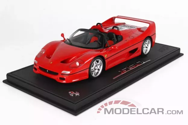 BBR Ferrari F50 Coupe 1995 Spider Version Red 1:18 P18190A