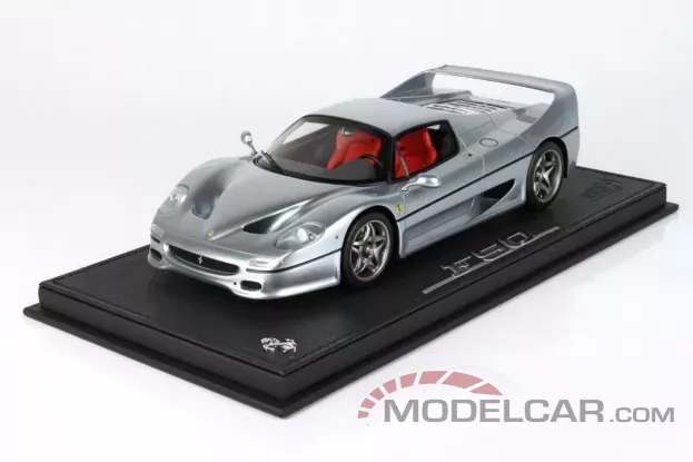 BBR Ferrari F50 Coupe 1995 Titanium Metallic Grey 1:18 P18189D