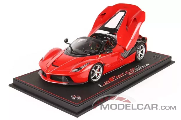 BBR Ferrari LaFerrari Aperta Red Corsa 322 1:18 BBR182231DIE
