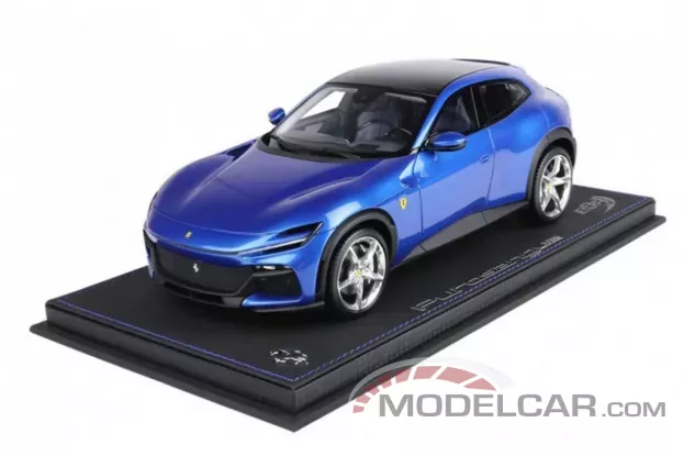 BBR Ferrari Purosangue Metallic Corsa Blue 1:18 P18219G