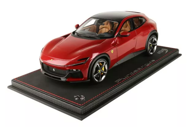 BBR Ferrari Purosangue Metallic Red Mugello 1:18 P18219E