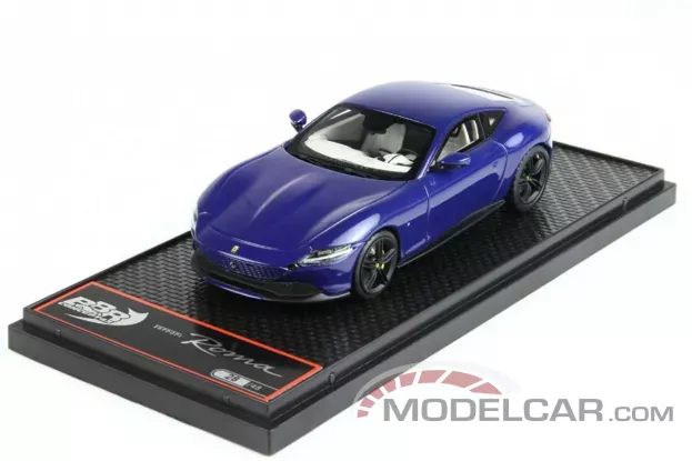 BBR Ferrari Roma Metallic Electric Blue 1:43 BBRC236L