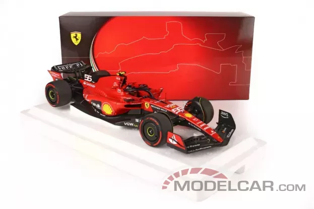 BBR Ferrari SF-23 Bahrain GP 2023 C. Sainz 1:18 BBR231855