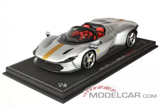 BBR Ferrari SP3 Daytona Silver Nurburgring 1:18 P18214G
