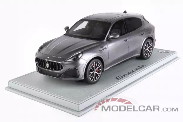 BBR Maserati Grecale Trofeo 2022 Grigio Lava 1:18 P18220C