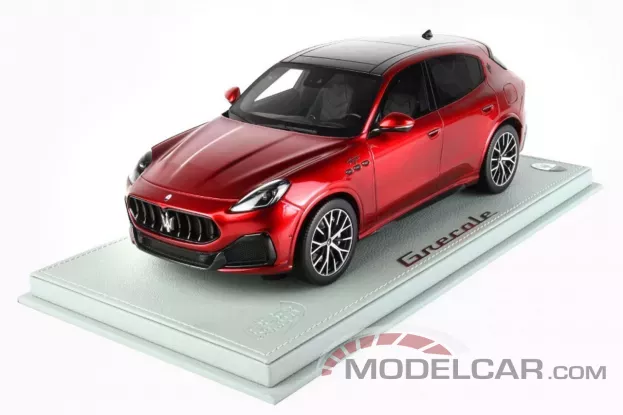 BBR Maserati Grecale Trofeo 2022 Rosso Granturismo 1:18 P18220B