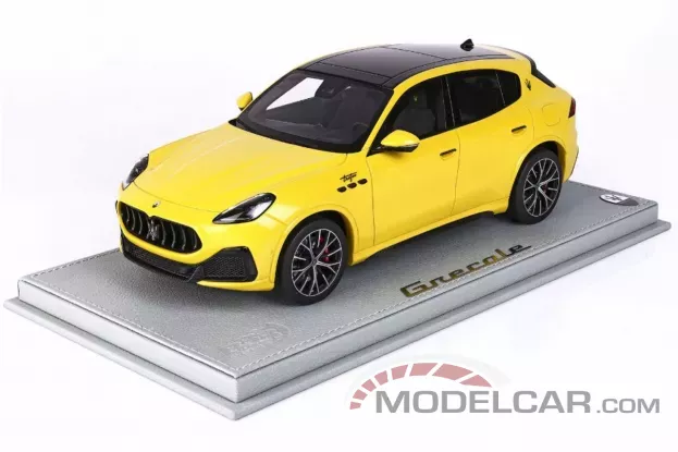BBR Maserati Grecale Trofeo 2022 Yellow 1:18 P18220A