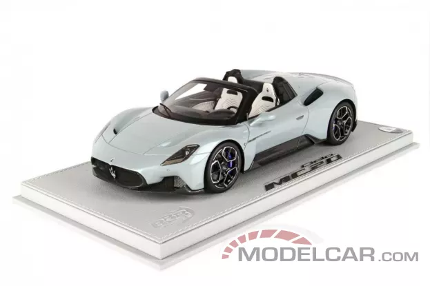 BBR Maserati MC20 CIELO Metallic Acqua Marina 1:18 P18222A1