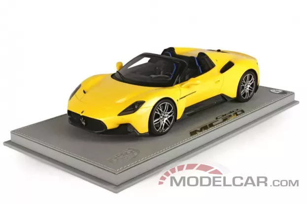 BBR Maserati MC20 CIELO Yellow Genio 1:18 P18222C