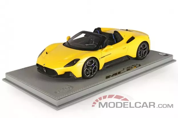 BBR Maserati MC20 CIELO Yellow Genio 1:18 P18222C1