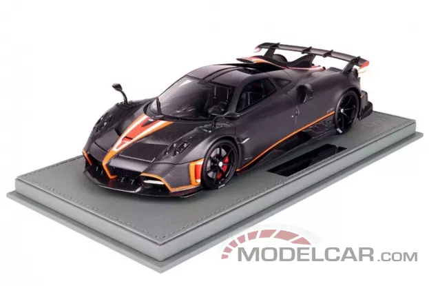 BBR Pagani Imola 2020 Matt Carbon Fiber Black 1:18 P18192F
