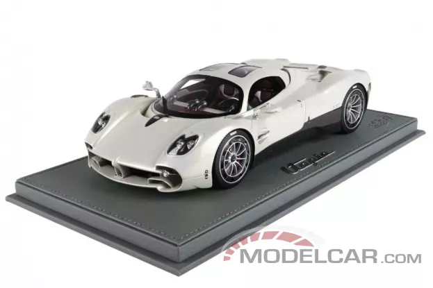 BBR Pagani Utopia Grey Rinascimento OPT Carbon Fiber 1:18 P18223B