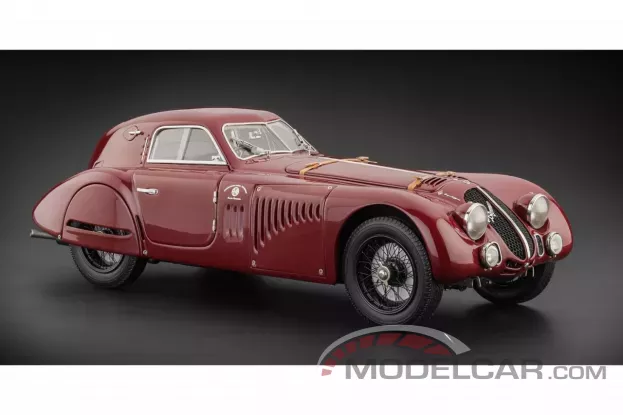CMC Alfa Romeo 8C 2900B Speciale Touring Coupe 1938 red 1:18 M-107