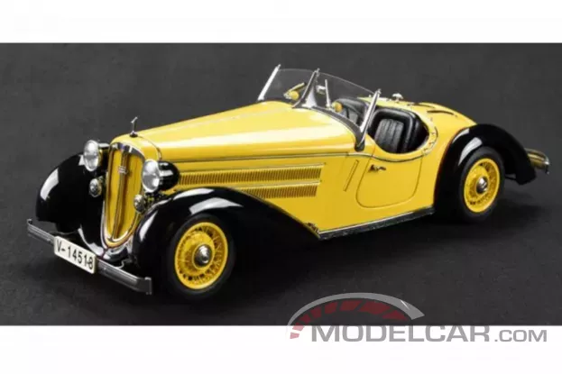 CMC Audi 225 Front Roadster 1935 yellow black 1:18 M-075A