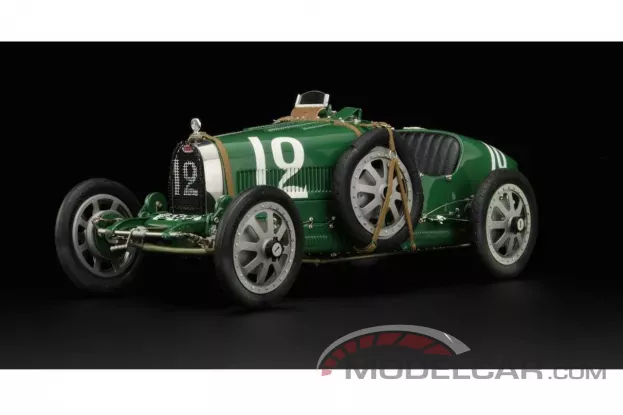 CMC Bugatti T35 GP England 12 green M-100 1:18 B-002