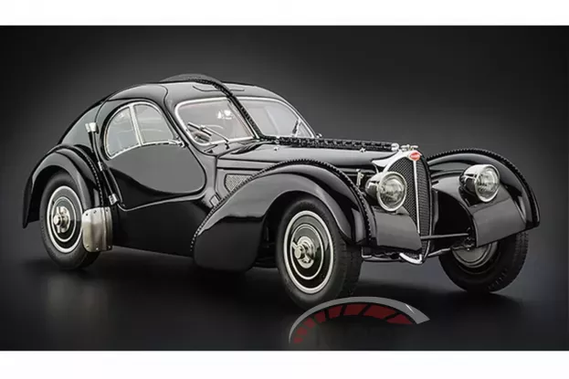 CMC Bugatti Type 57 SC Atlantic 1938 black 1:18 M-085