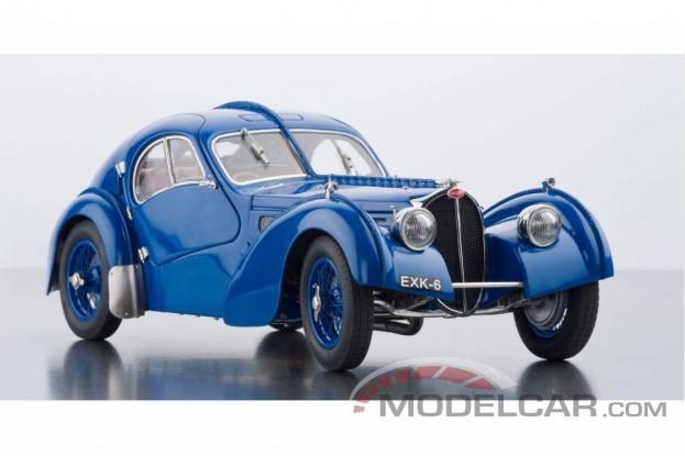 CMC Bugatti Type 57 SC Atlantic 1938 blue M-083