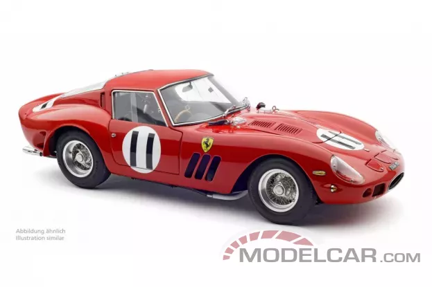 CMC Ferrari 250 GTO 1000km de Paris 1962 J.Surtees M.Parkes 11 1:18 M-249