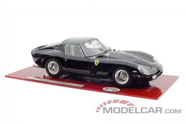 CMC Ferrari 250 GTO Classic Gala Schwetzingen Germany 2023 black with red interior Limited edition 400 pieces 1:18 M-259