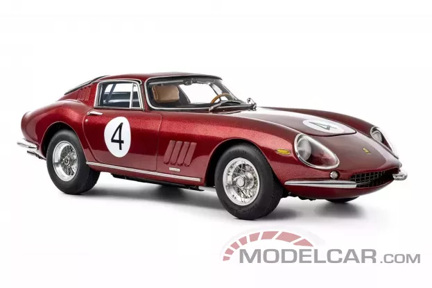 CMC Ferrari 275 GTB C 1966 Chassis 09063 burgundy 1:18 M-213