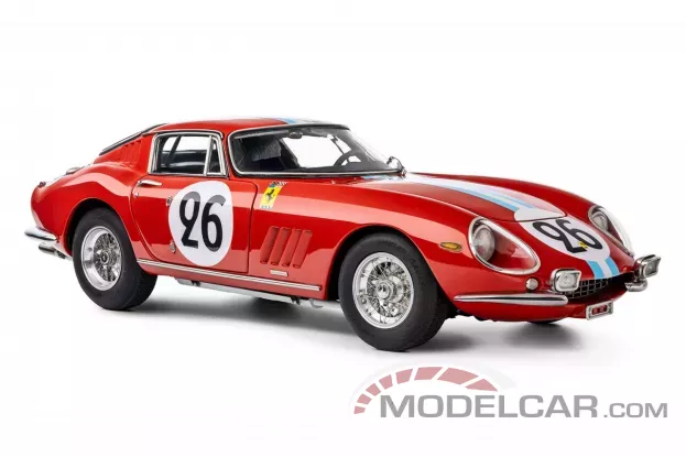 CMC Ferrari 275 GTB C 24H France 1966 Biscaldi de Bourbon-Parme 26 1:18 M-199