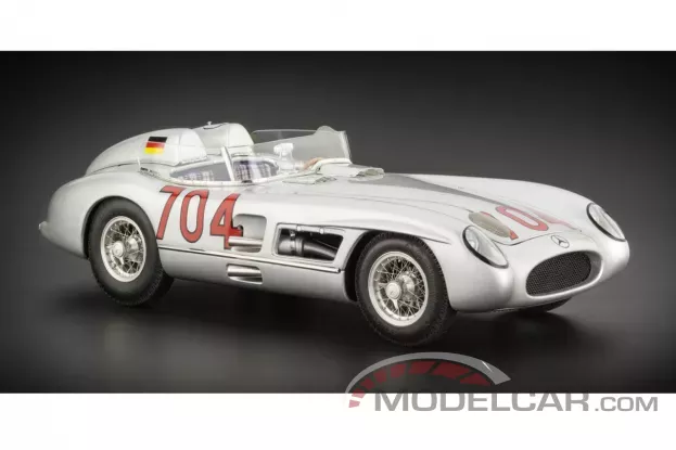 CMC Mercedes-Benz 300 SLR 704 Hans Herrmann Mille Miglia 1955 1:18 M-119